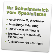 Ihr Schwimmteich vom Spezialisten